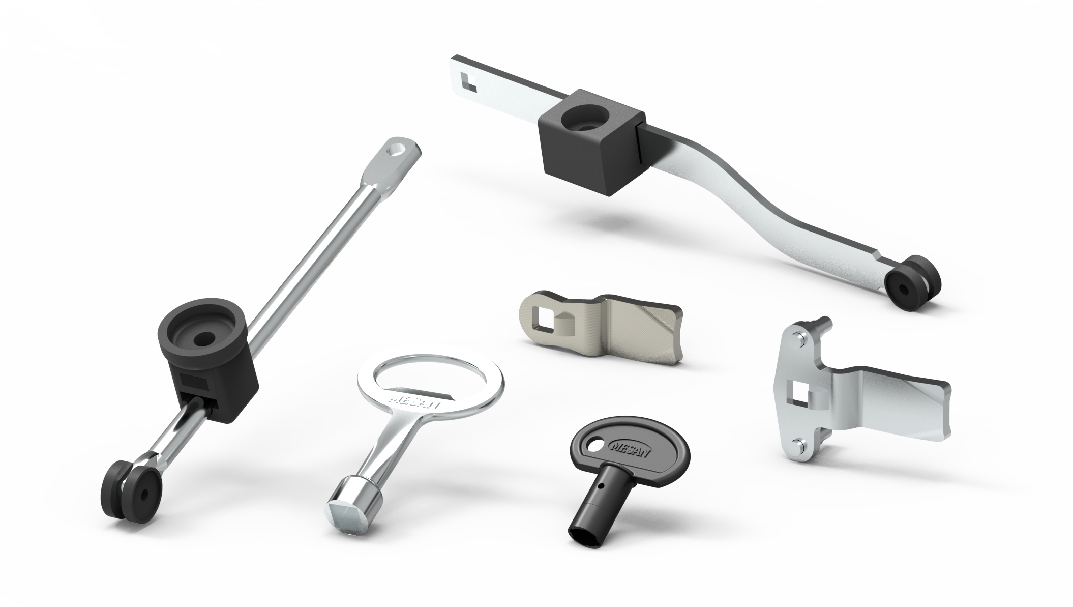 Cams, Keys, Rods & Rod Guides