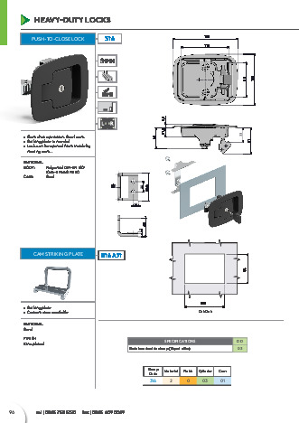 Paddle Latch - Push to Close
