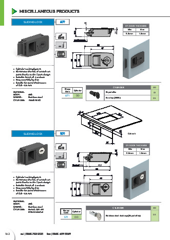 Sliding Lock