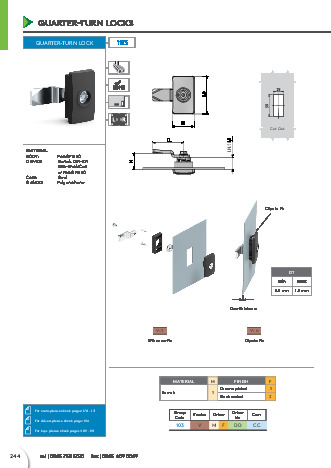 Quarter Turn Lock