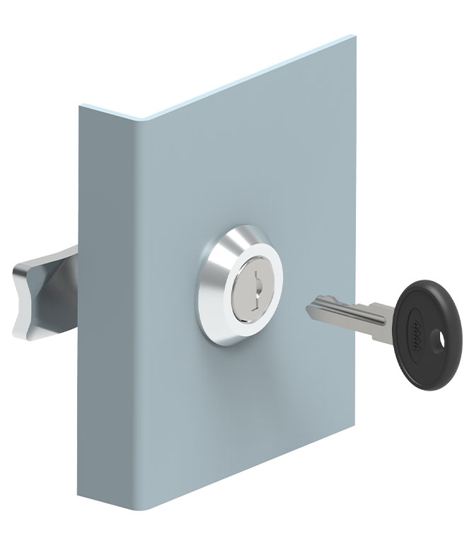 MESAN Replacement Key Code 5333 For Camlocks – Electrical Utility Boxes – Steel