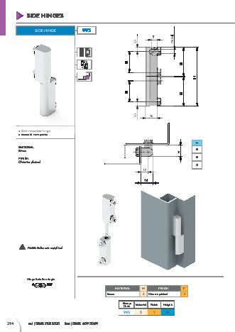 Side Hinge