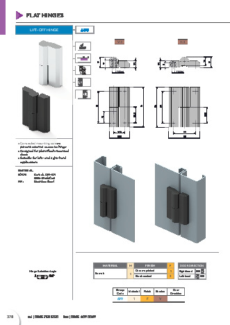 Lift - Off Hinge