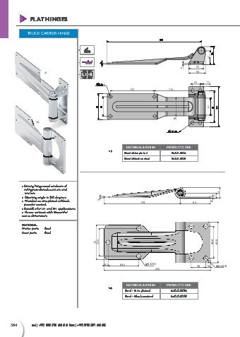 Truck Carrier Hinge