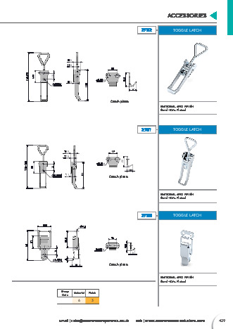 Toggle Latch