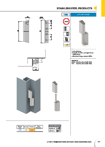 Lift - Off Hinge