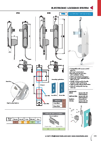 Electronic Swinghandle