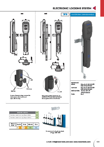 Electronic Swinghandle 