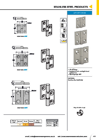 Lift - Off Hinge